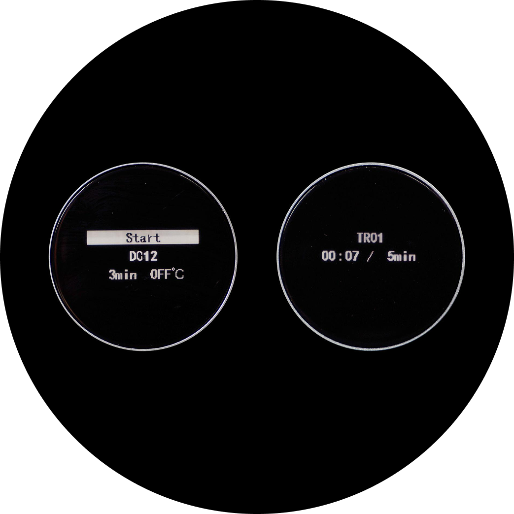 Shining 3D FabCure 2 Control Display Interface
